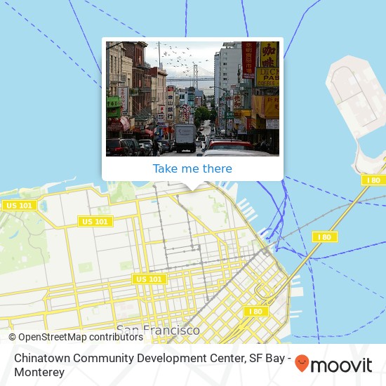 Chinatown Community Development Center map