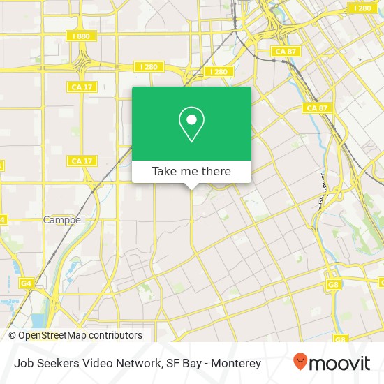 Job Seekers Video Network map