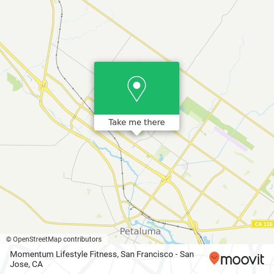 Mapa de Momentum Lifestyle Fitness