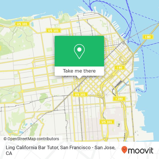 Mapa de Ling California Bar Tutor