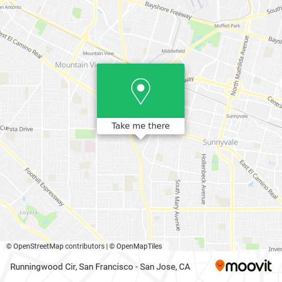 Runningwood Cir map