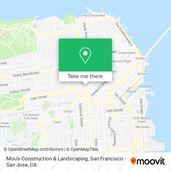 Mou's Construction & Landscaping map