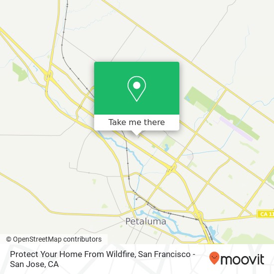 Mapa de Protect Your Home From Wildfire