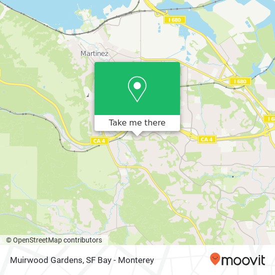 Mapa de Muirwood Gardens