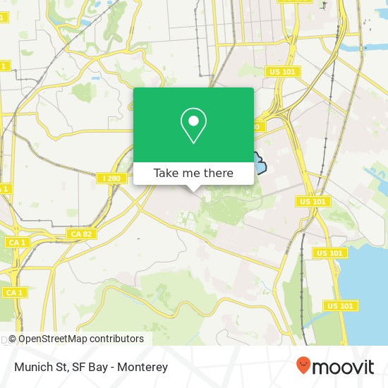 Munich St map