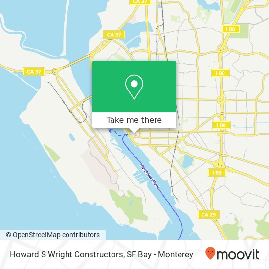 Howard S Wright Constructors map