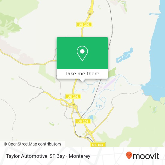 Mapa de Taylor Automotive