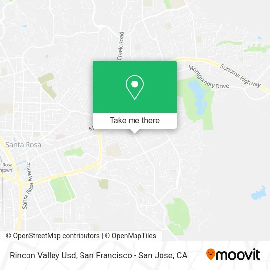 Mapa de Rincon Valley Usd