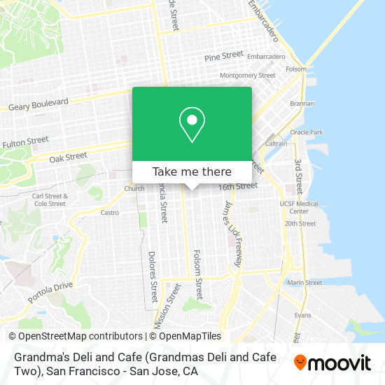 Grandma's Deli and Cafe (Grandmas Deli and Cafe Two) map