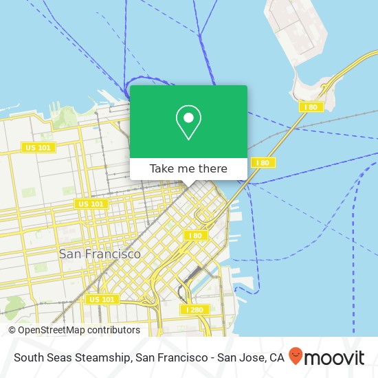 Mapa de South Seas Steamship