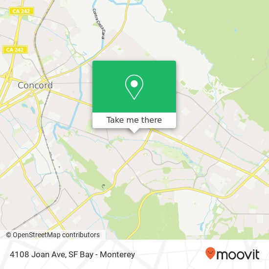Mapa de 4108 Joan Ave