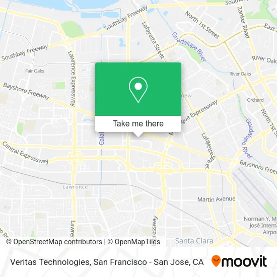 Veritas Technologies map