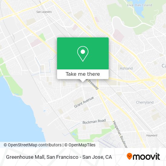 Greenhouse Mall map