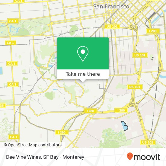 Dee Vine Wines map