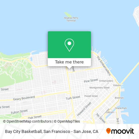 Mapa de Bay City Basketball