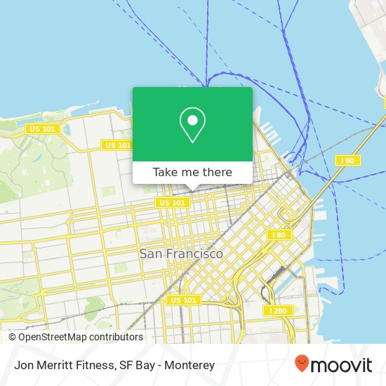 Mapa de Jon Merritt Fitness