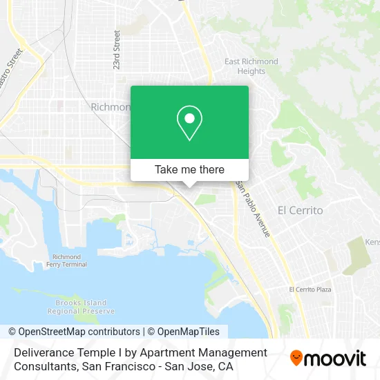 Deliverance Temple I by Apartment Management Consultants map