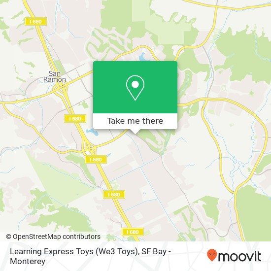 Mapa de Learning Express Toys (We3 Toys)