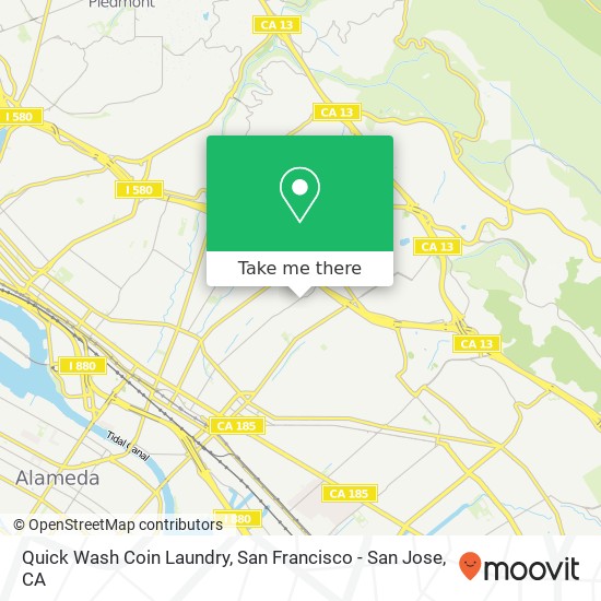 Quick Wash Coin Laundry map