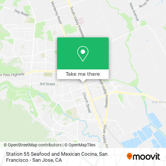 Mapa de Station 55 Seafood and Mexican Cocina