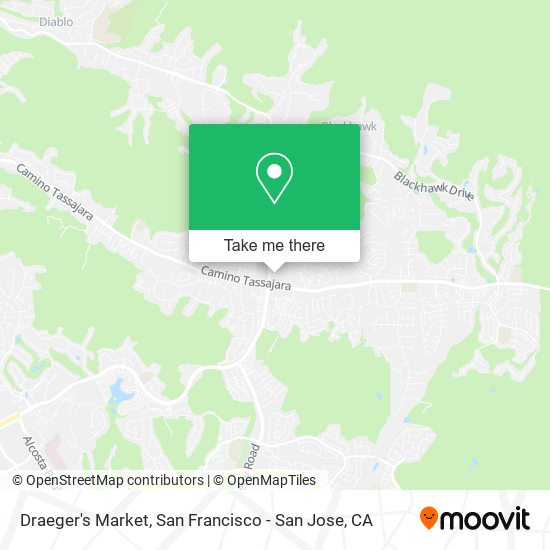 Mapa de Draeger's Market