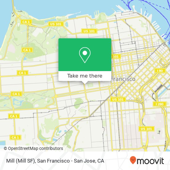 Mill (Mill SF) map