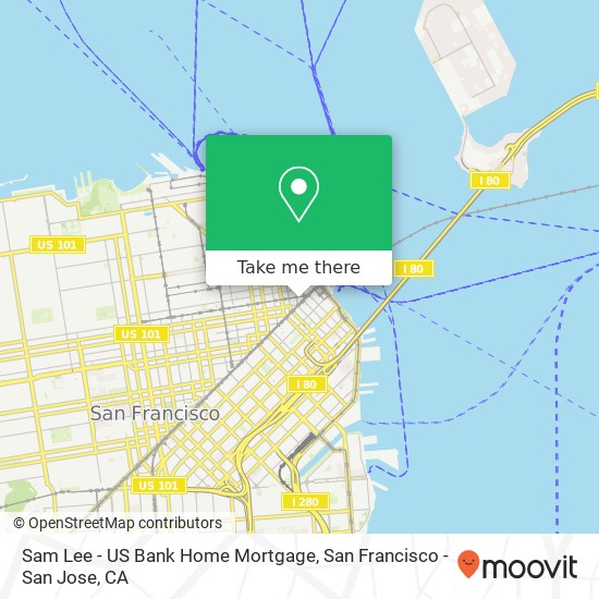 Mapa de Sam Lee - US Bank Home Mortgage