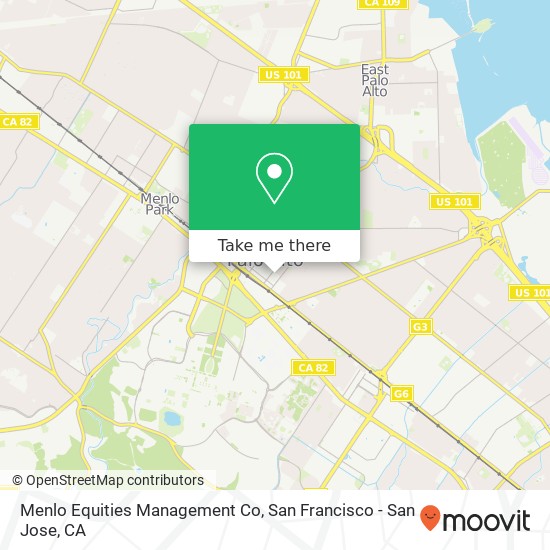 Menlo Equities Management Co map