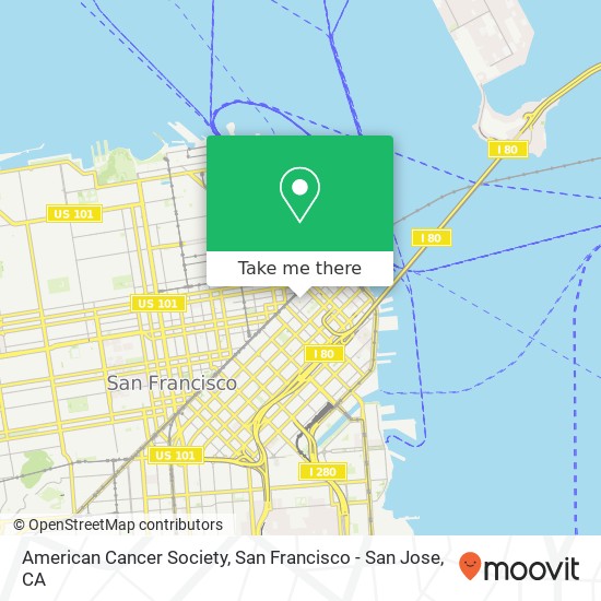 Mapa de American Cancer Society