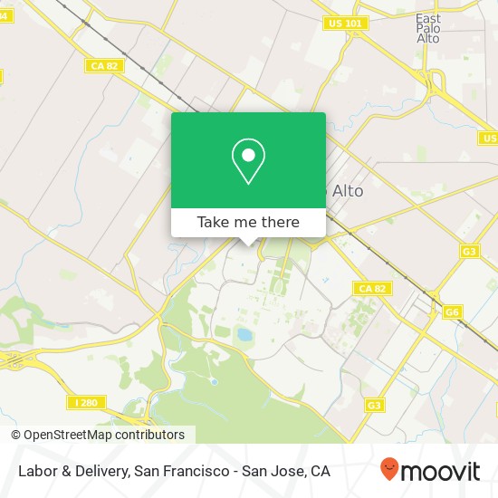 Mapa de Labor & Delivery