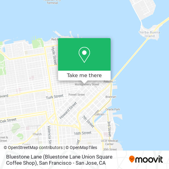 Mapa de Bluestone Lane (Bluestone Lane Union Square Coffee Shop)
