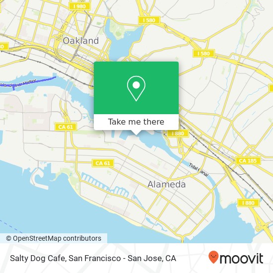 Salty Dog Cafe map