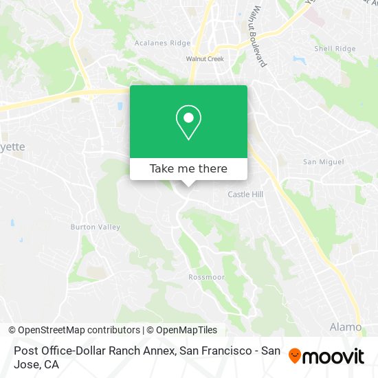 Mapa de Post Office-Dollar Ranch Annex