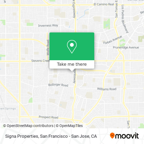 Signa Properties map