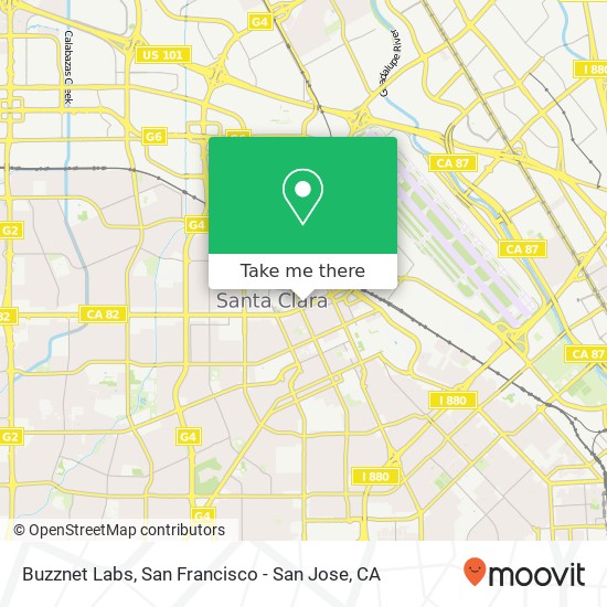 Buzznet Labs map