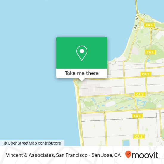 Vincent & Associates map