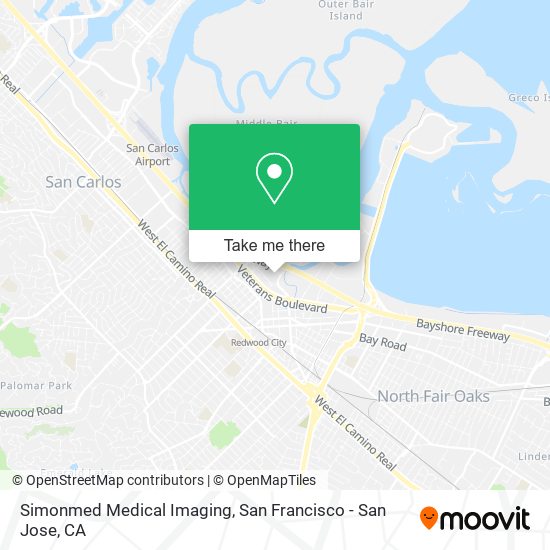 Mapa de Simonmed Medical Imaging