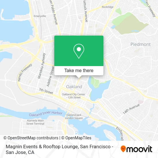 Magnin Events & Rooftop Lounge map