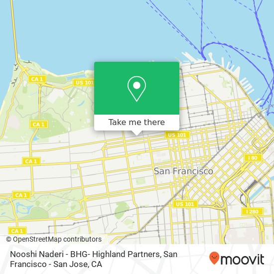 Nooshi Naderi - BHG- Highland Partners map