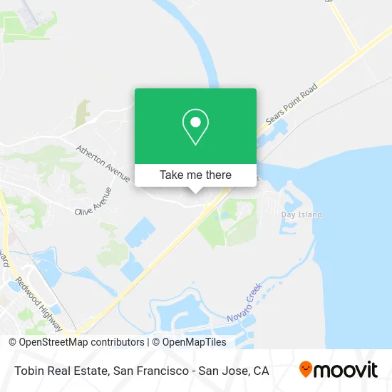 Tobin Real Estate map