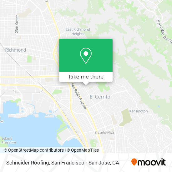 Schneider Roofing map