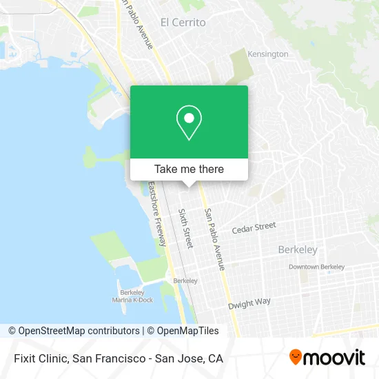Fixit Clinic map