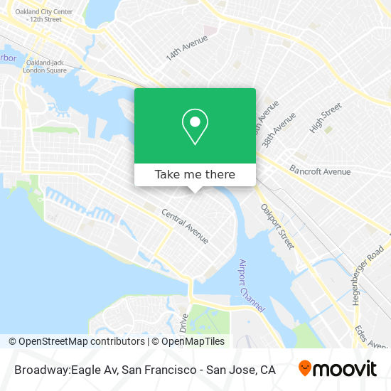 Broadway:Eagle Av map