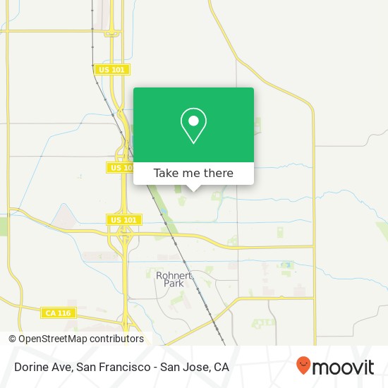 Mapa de Dorine Ave