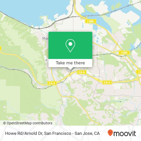 Mapa de Howe Rd/Arnold Dr
