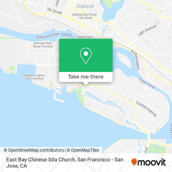 Mapa de East Bay Chinese Sda Church