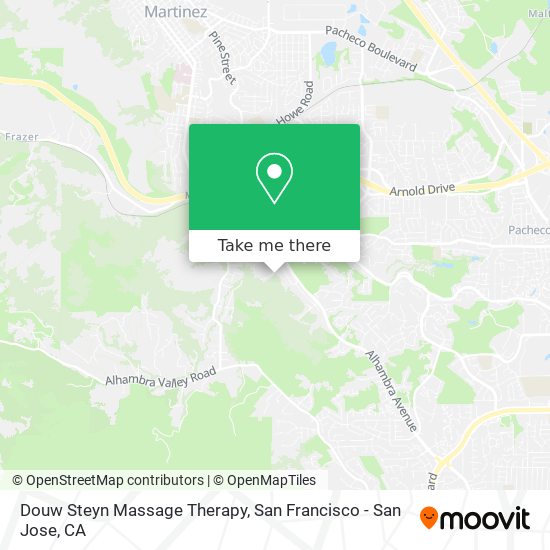 Mapa de Douw Steyn Massage Therapy
