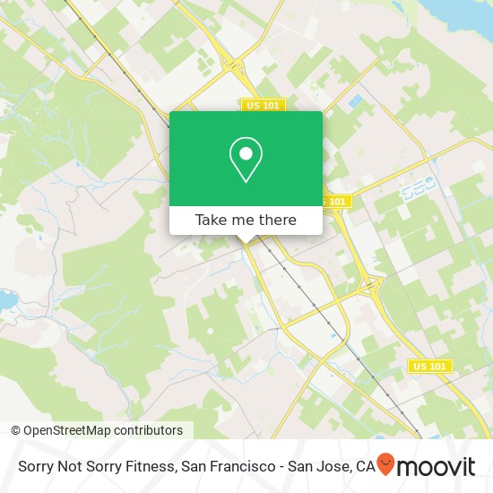 Mapa de Sorry Not Sorry Fitness