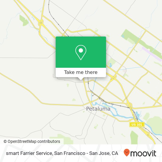 smart Farrier Service map