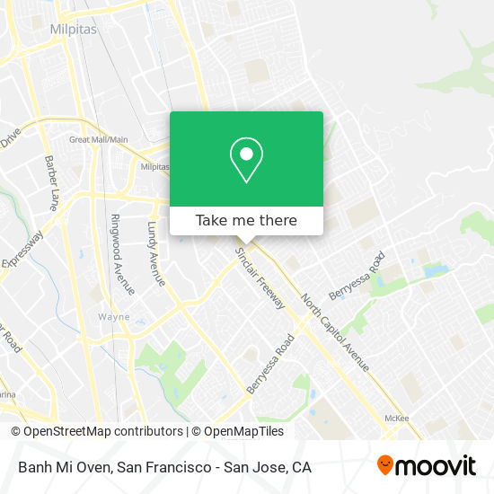 Banh Mi Oven map